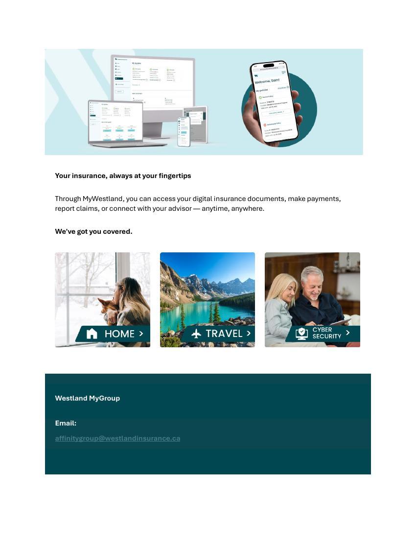 Westland Insurance Staff Program 2025